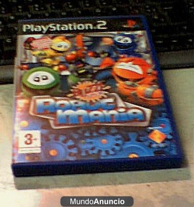 robot mania-videojuego play station 2