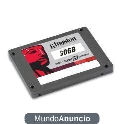 Kingston SNV125-S2/30GB V-Series - Disco duro interno de 30 GB (6,4 cm (2,5 pulgadas), SATA)