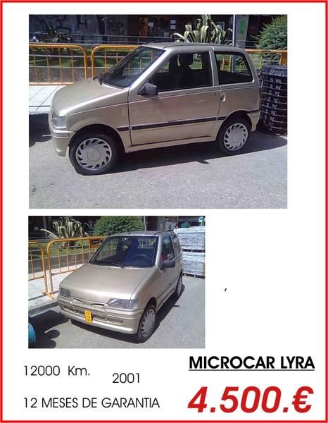 Microcar Lyra Gris