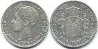 1 peseta de alfonso xiii de 1900