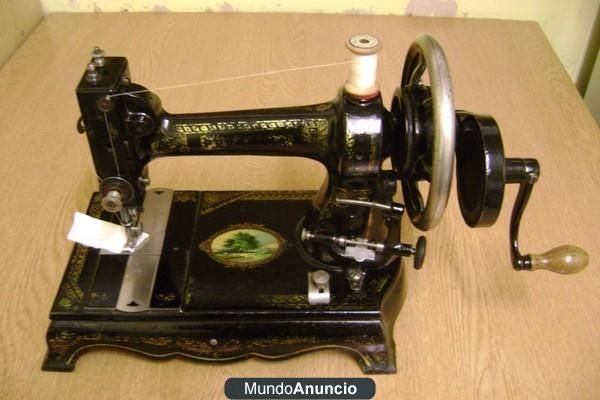 Antigua PEERLESS,MAQUINA DE COSER DE 1890