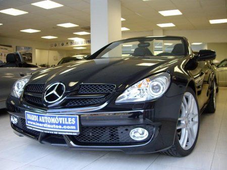 MERCEDES SLK 280 AUTOMáTICO MODELO NUEVO! SPORTPAKET, GPS COMAND, BI-XENON, AIRSCARF. - Barcelona