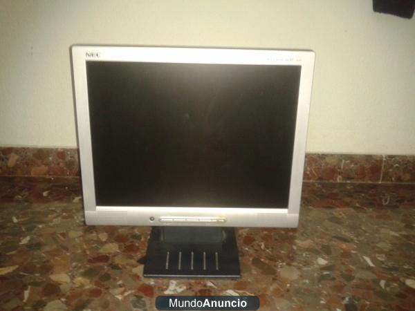 Monitor de ordenador con altavoces acoplados