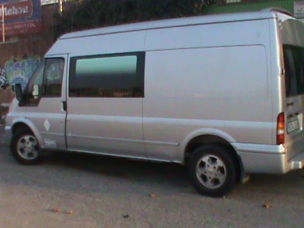 Furgoneta ford transit  6 plazas 80000km