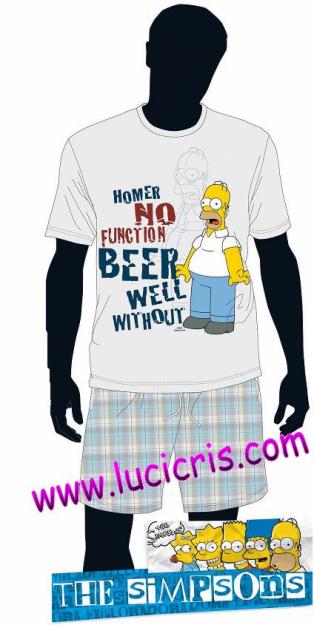 Pijamas SIMPSONS para caballero!!!!