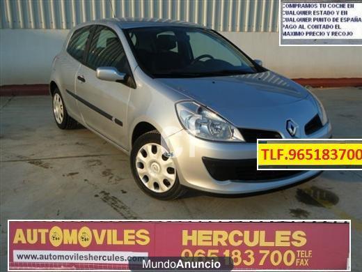 Renault Clio 1.2 Conf. -IMPECABLE---AÑO 2007-3900 €uros automovileshercules.com