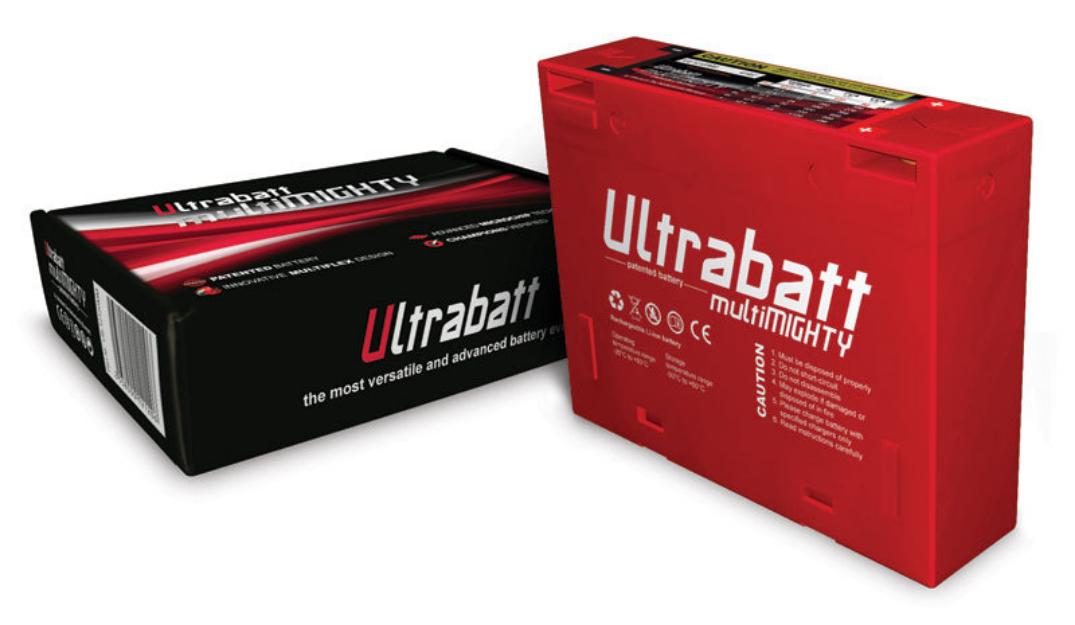 Baterias de litio para motocicletas marca ultrabatt