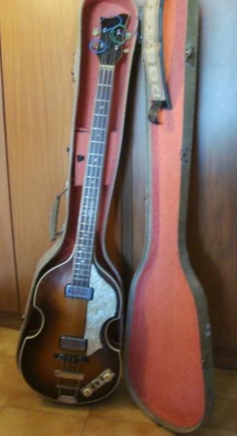 Vendo precioso bajo de violin Höfner