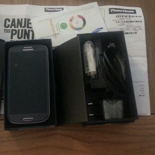 Samsung galaxy iii, grey titanium, nuevo