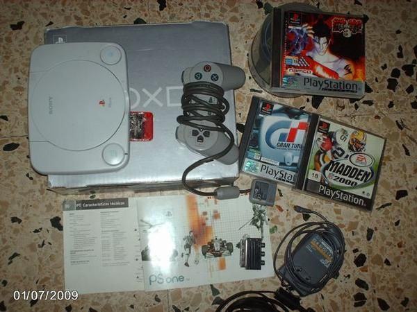 VENDO PLAYSTATION PSONE Y 34 JUEGOS EN BUEN ESTADO