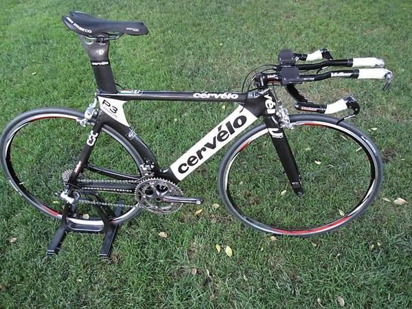 07 Cervelo P3 Carbon 51 cm P3C P 3 TT Tri Bicicleta