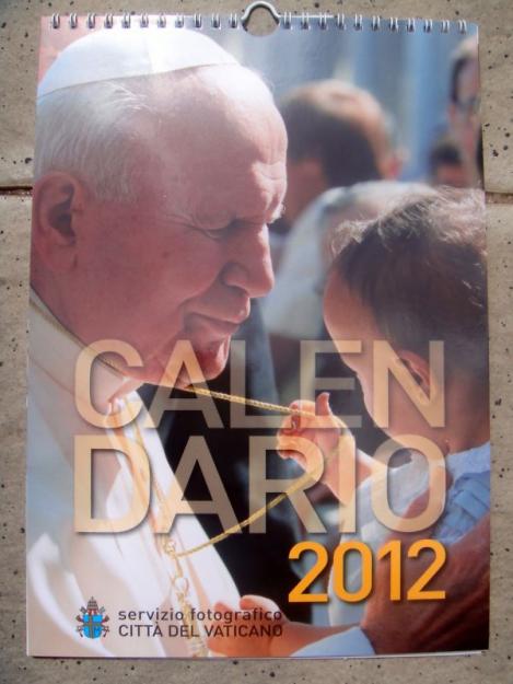 Calendario oficial Vaticano 2012, Beato Juan Pablo II.