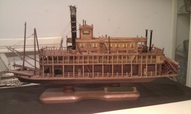 MAQUETA BARCO MISSISSIPPI