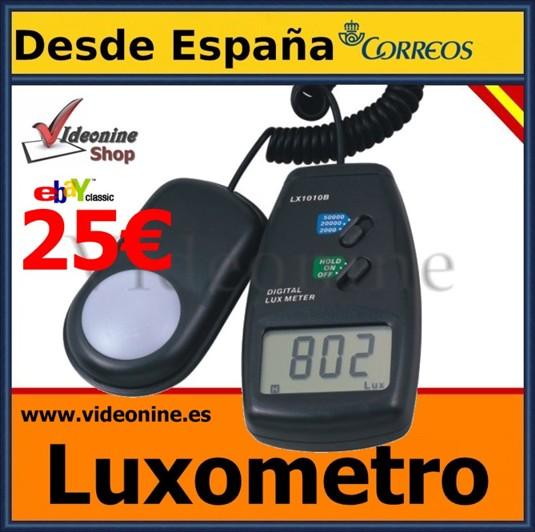 LUXOMETRO FOTOMETRO MEDIDOR DE LUZ DIGITAL VISITA NUESTRA TIENDA