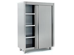 OFERTA. Armario con puertas correderas de acero inox.