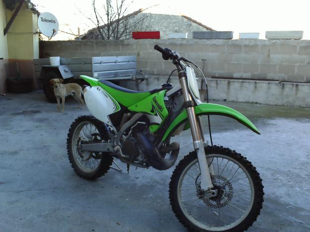 vendo kx250 2t 2008 comprada nueva este año