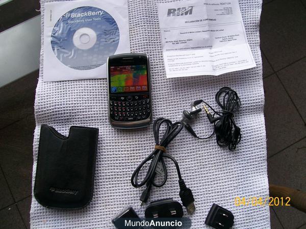 BLACKBERRY 8900 CURVE+COMPLEMENTOS. LIBRE