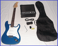 GUITARRA ELECTRICA CON AMPLIFICADOR