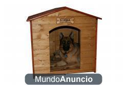 Casetas de madera artesanales para perros, gatos, hurones, pájaros, etc.