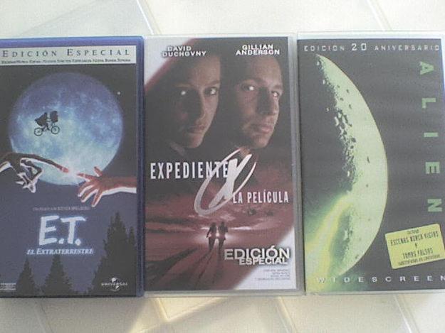 Edicion especial Expediente X, Alien y ET el extraterrestre