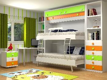 MUEBLES PARCHIS, Literas abatibles/Literas abatibles en Valencia/ muebles juveniles