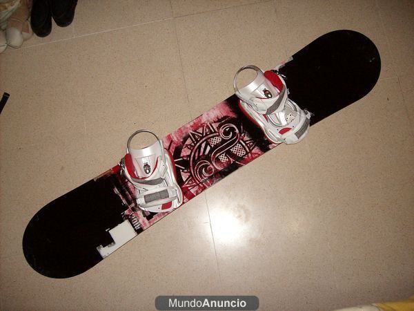 vendo tabla de snowboard