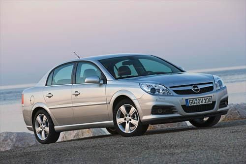 Airbag y frente delantero de Opel Vectra del año 2007