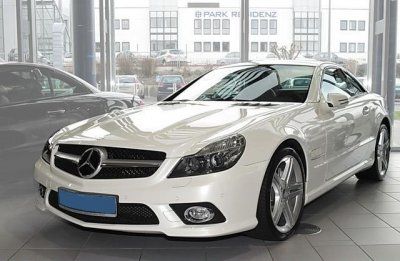 MERCEDES SL 350 AUTOMáTICO MODELO NUEVO! SPORTPAKET, GPS COMAND, BI-XENON, AIRSCARF. - Barcelona