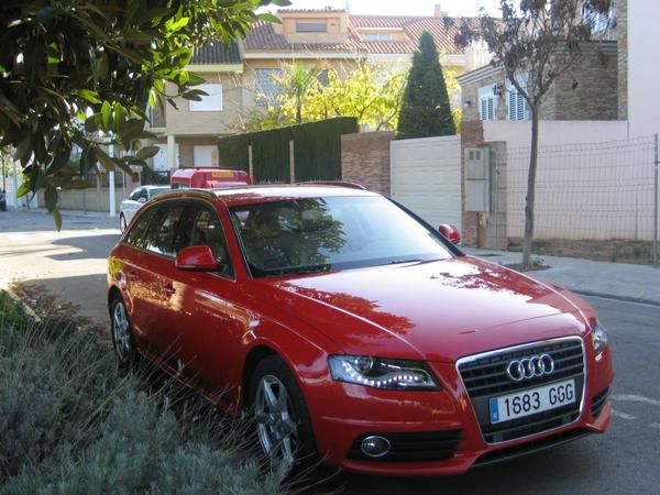 VENDO A4 AVANT 143CV S-LINE ROJO ESPECTACULAR Jul-2008