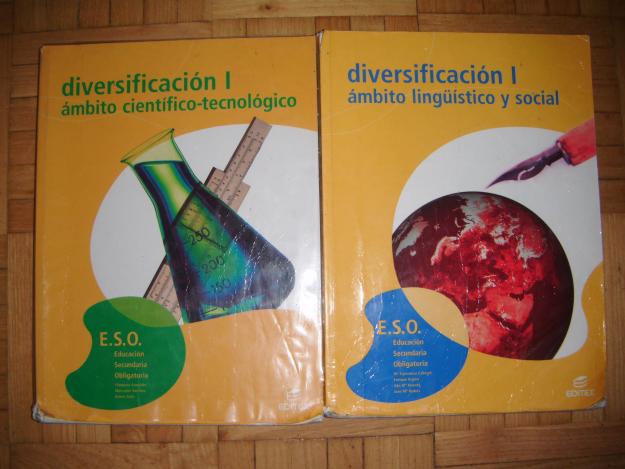 vendo libros de diversificación