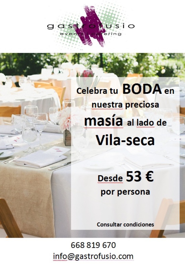 Tu boda desde 53 € por invitado