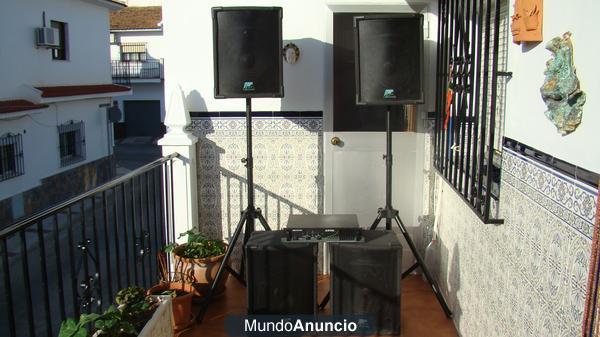 Equipo completo de sonido JBSYSTEM