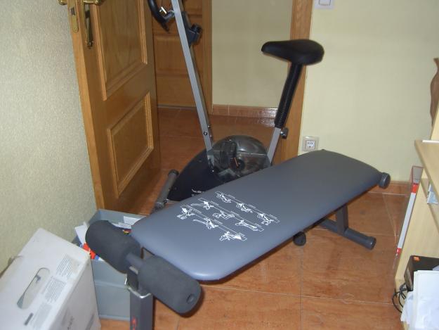 Vendo :BICICLETA estática + tabla de ejercicios