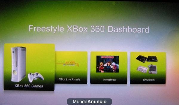 Vendo Xbox 360 con Jtag