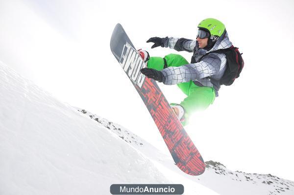 Tabla snowboard ROME + fijaciones DRAKE KAESAR