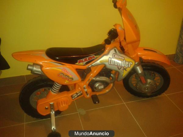 Vendo moto a bateria