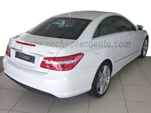 Mercedes Clase E Coupé 350  CDI BE 231CV Automático.Blanco Calcita,Negro Standar,Rojo ópalo. Nacional.