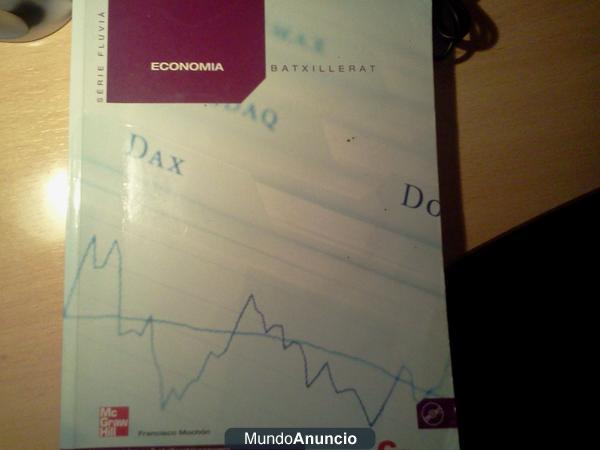 Vendo libro de Economía 1 bachillerato