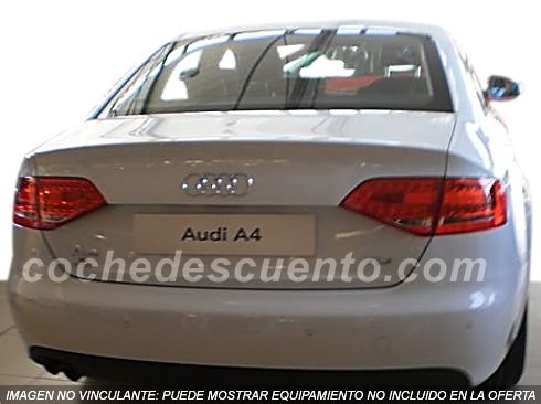 Audi A4 Berlina 2.0 Tfsi 180cv 6vel. Mod.2012. Blanco Ibis. Nuevo. Nacional.