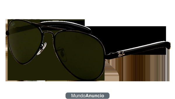 gafas ray ban 8307 fibra carbono talla 58 ORIGINALES