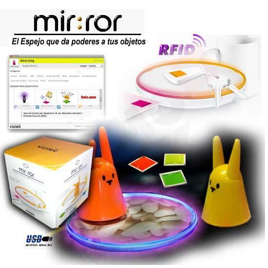 MIR:ROR, Espejo RFID (Violet)