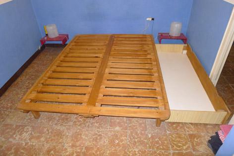 Cama de madera