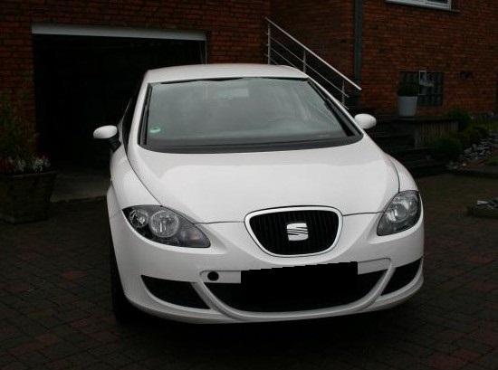 2009 Seat León 1.6, gasolina, blanco