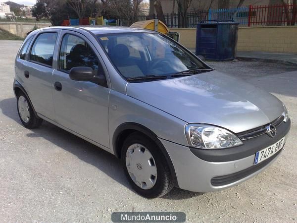 OPEL CORSA 1.7 DTI , BAJO CONSUMO,,PERFECTO ESTADO,,ACEPTO VEHICULO