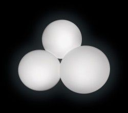 Vibia Puk plafón triple fluorescente - iLamparas.com