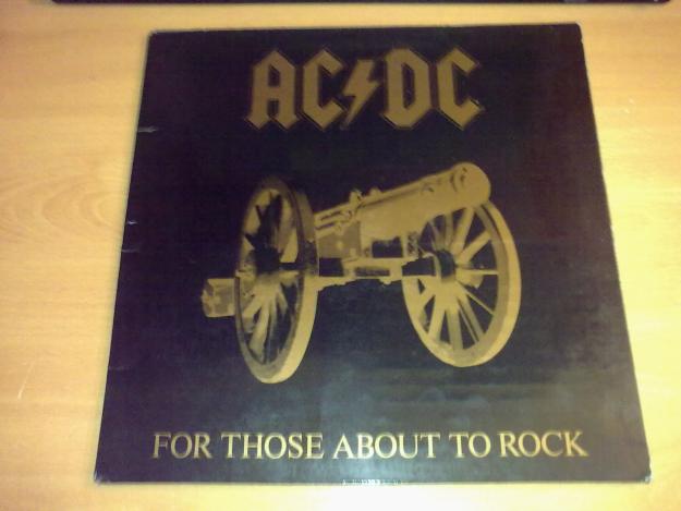 vendo vinilo de ac/dc for those about to rock solo editado en españa