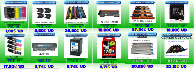 Compra venta cartuchos de tinta y toner