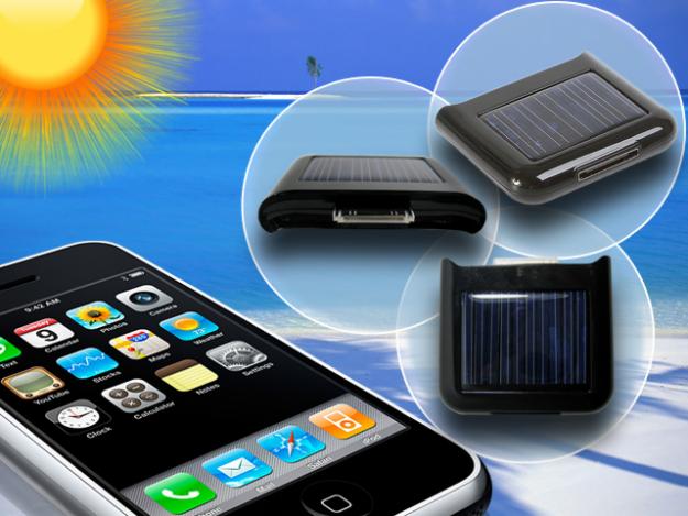 Cargador, bateria solar para el IPHONE