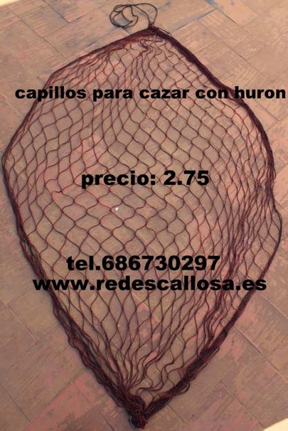 CAPILLOS DE CONEJOS 2,75 € Y REDES DE LIBRO FABRICA DE REDES 686730297