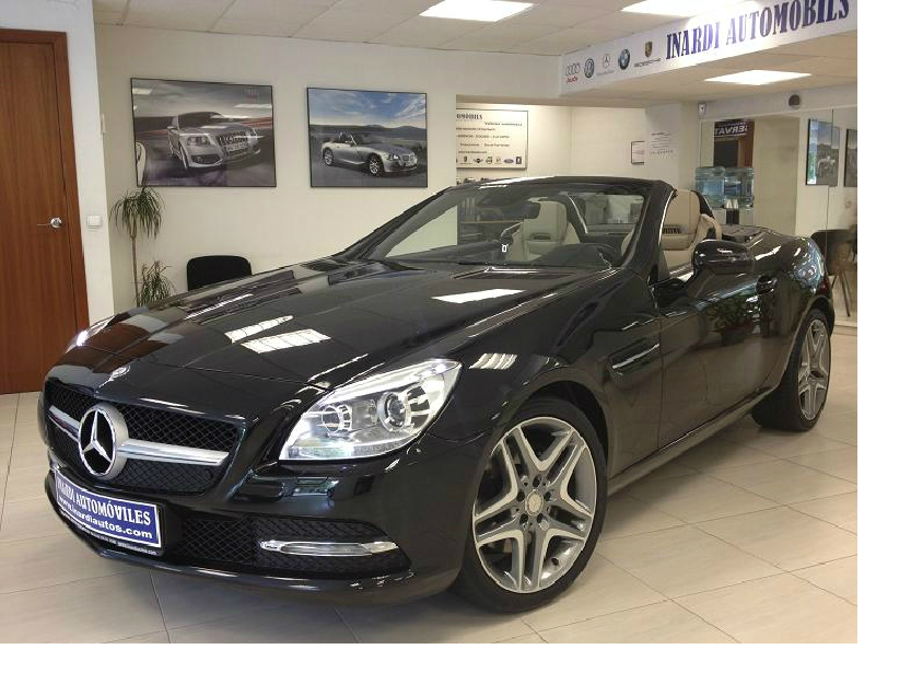 Mercedes SLK 250 BE Automático Nuevo Modelo GPS Comand, Cuero, Techo, Xenon, Llanta AMG